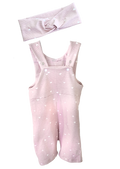 Kurze Latzhose mit Stirnband