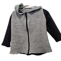 Wollwalk-Kuschel-Jacke