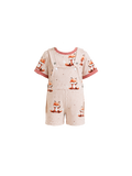 Kurze Latzhose mit Shirt